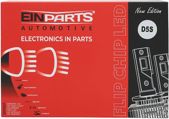 Eplh139 Lămpi Auto LED D5s Flip Chip 6000K