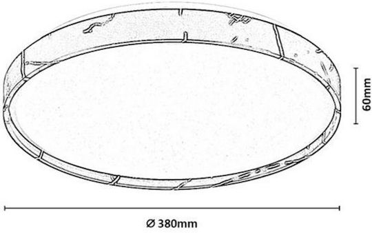 Rabalux LED Panel 24W with Cool White Light Rabalux LED Panel 24W with Cool White Light