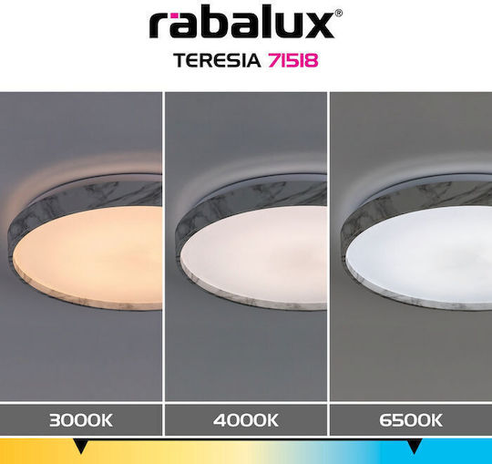 Rabalux LED-Panel 24W mit Kaltweißem Licht