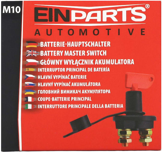 Epbms02 Întrerupător de Deconectare a Bornelor Bateriei M10 12/24v 100a