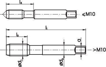 Fanar Kegel HSS M6x1mm Iso-529 A1-230001-0060