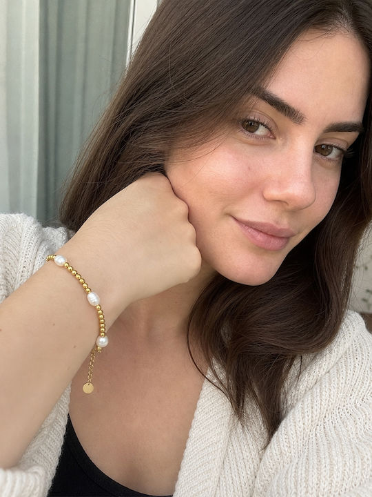 Bracelet Pearly Central Detail