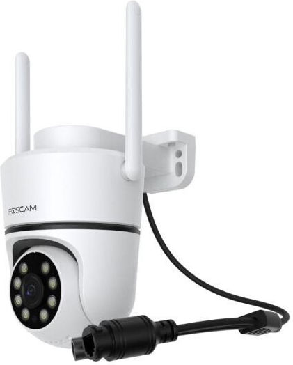 Foscam IP Surveillance Camera Wi-Fi 4K Waterproof with Two-Way Communication and 2.8mm Lens