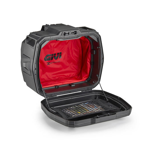 Givi Xspace Monokey Страничен Куфар За Мотоциклет От Алуминий 36lt В Черен Цвят