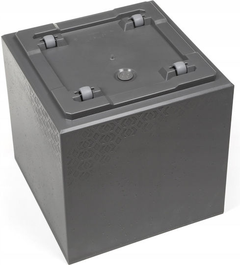 Krups Concrete Flower Pot Anthracite 300x28.6cm