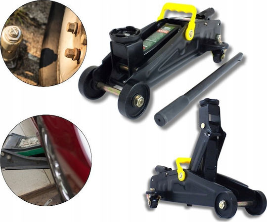 Rockforce Усилен Хидравличен Подвижен Крик Profi 2t H Min 135mm H Max 320mm