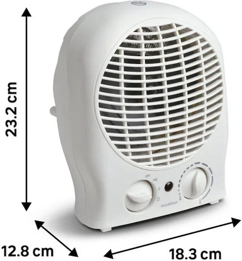 Equation Ventilatorenheizung für Allgemeine Verwendung Stehende Heizung Weiß 2000W