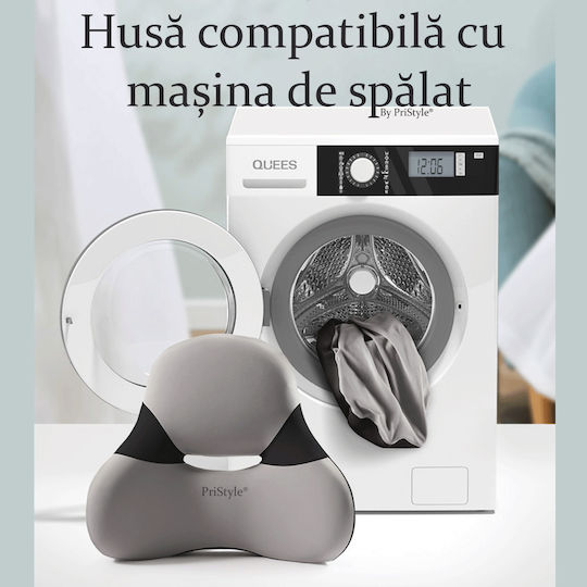 Pernă medicală pentru gât Spumă de memorie Roșie