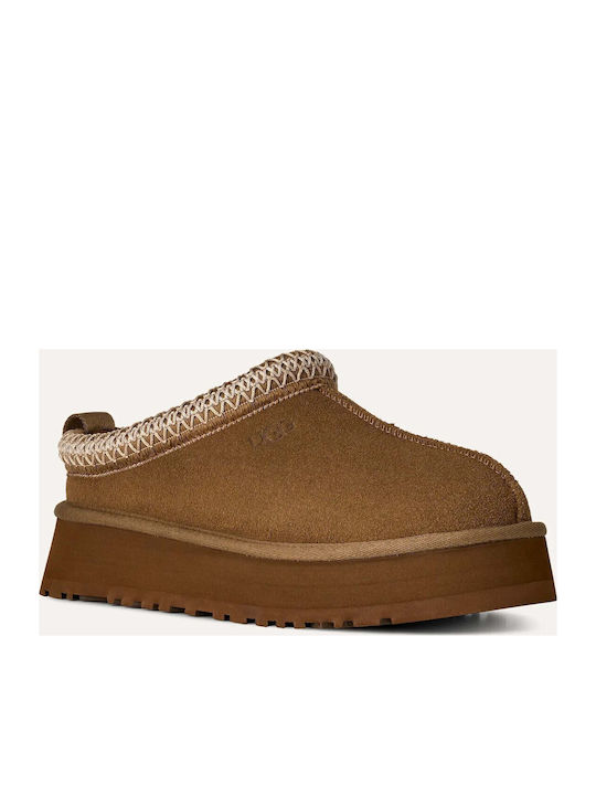 UGG Tazz Ii Papuci de damă de iarnă din piele Maro