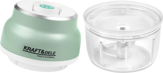 Kraft & Dele Mini Tocatoare Multi 28W cu Recipient 150ml Alb
