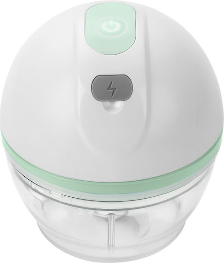 Kraft & Dele Mini Tocatoare Multi 28W cu Recipient 150ml Alb