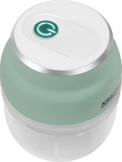 Kraft & Dele Mini Tocatoare Multi 28W cu Recipient 150ml Alb
