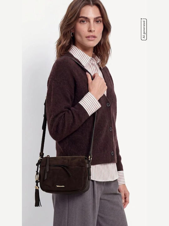 Damenhandtasche Crossbody Schulter Braun