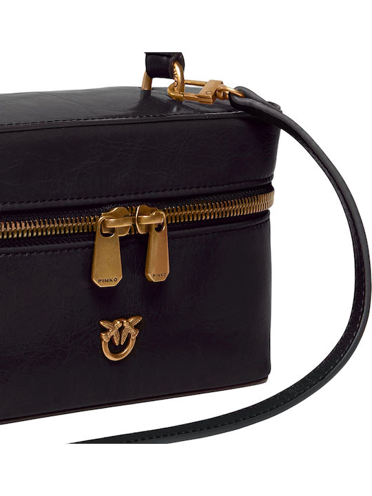 Classic Leather Women's Tote Bag Black
