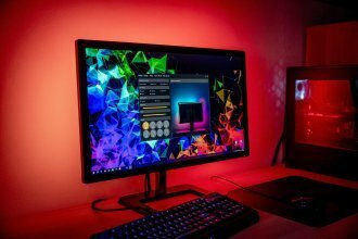 Newell Ταινία LED USB 5V RGB Φως 3m Τύπου SMD5050 με Τροφοδοτικό