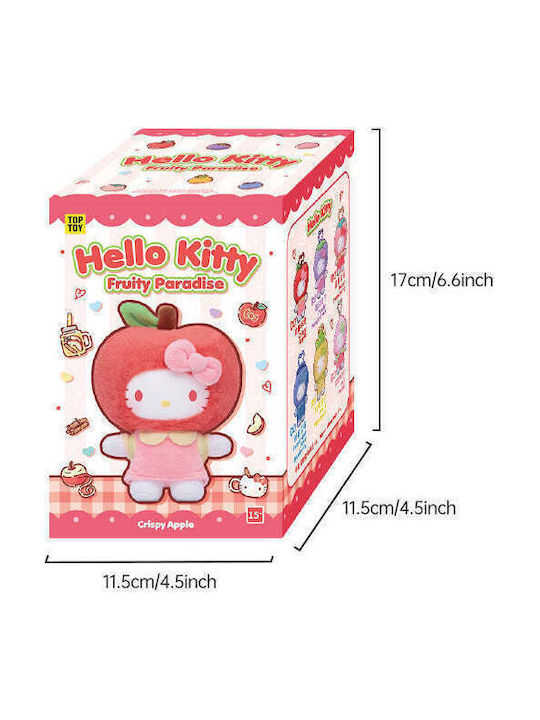 Plüschiger Schlüsselanhänger Hello Kitty Fruity Paradise Blind Box 1 Stück Zufallsauswahl