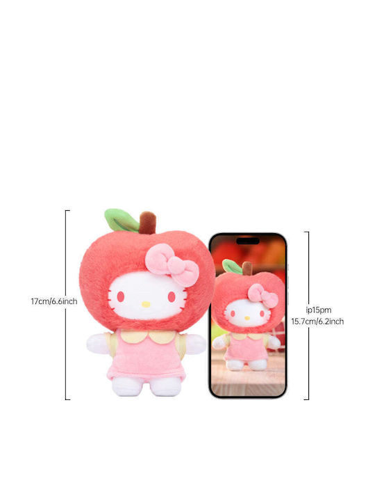 Plüschiger Schlüsselanhänger Hello Kitty Fruity Paradise Blind Box 1 Stück Zufallsauswahl