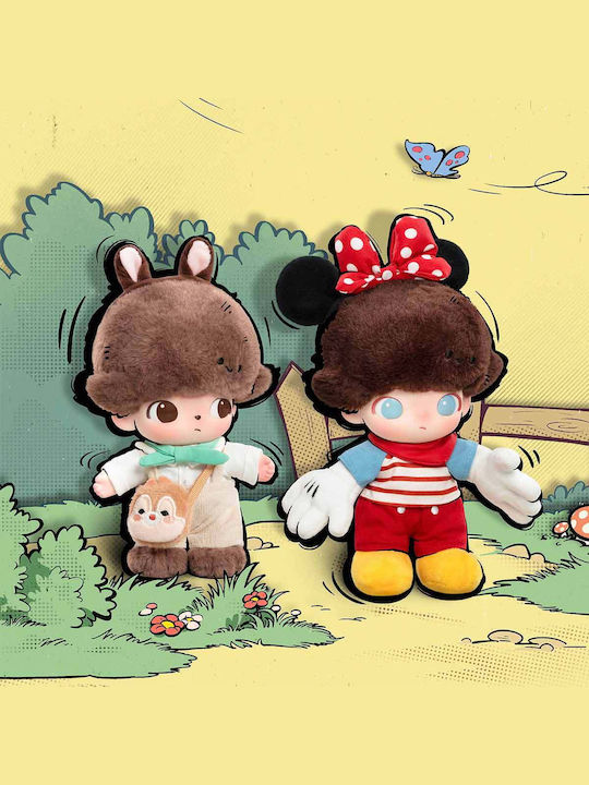 Plushy Keychain Pop Mart Dimoo X Dinsey Series Vinyl Plush Keychain Blind Box 1pc Random Selection