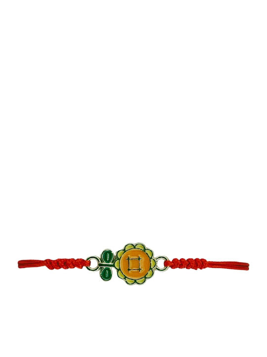 Martisor Bracelet Women Children Jolie Flower Button Design Set 12 Pieces Enameled Pendant Adjustable Cord Orange Green Martisor Bracelet Women Children Jolie Flower Button Design Set 12 Pieces Enameled Pendant Adjustable Cord Orange Green