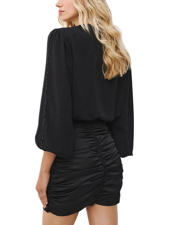 Access Bluse Schwarz