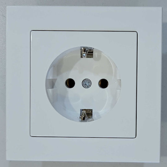 Liregus Single Power Socket White