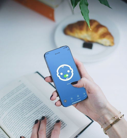 Schneider Electric Einzeln Steckdose Wi-Fi Schwarze