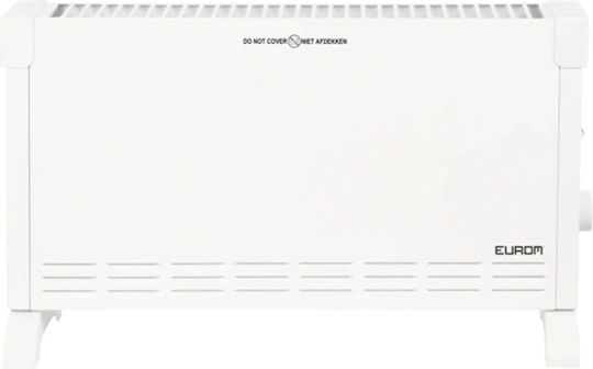 Eurom Boden-Konvektorheizung 2000W 31.7x55.2cm Weiß