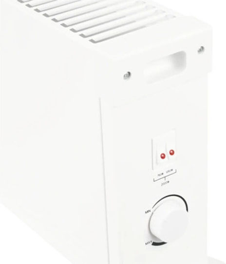 Eurom Boden-Konvektorheizung 2000W 31.7x55.2cm Weiß