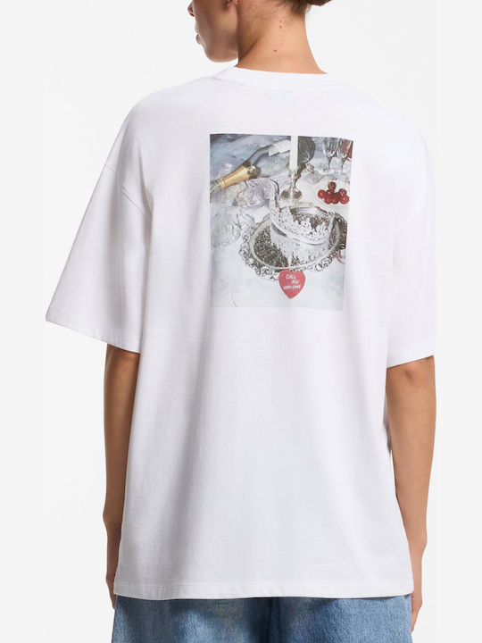 Hugo Women's Oversized White T-shirt