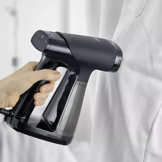 Severin Severin Bekleidungsdampfer Hand 1560W mit Wassertankkapazität 180ml Schwarz