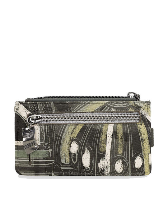 Damenbrieftasche Mehrfarbig Karten