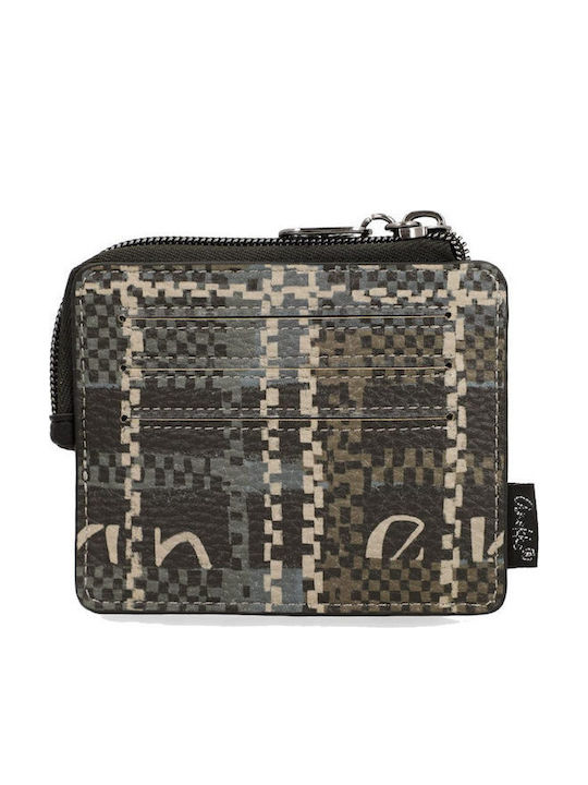 Damenbrieftasche Mehrfarbig Karten