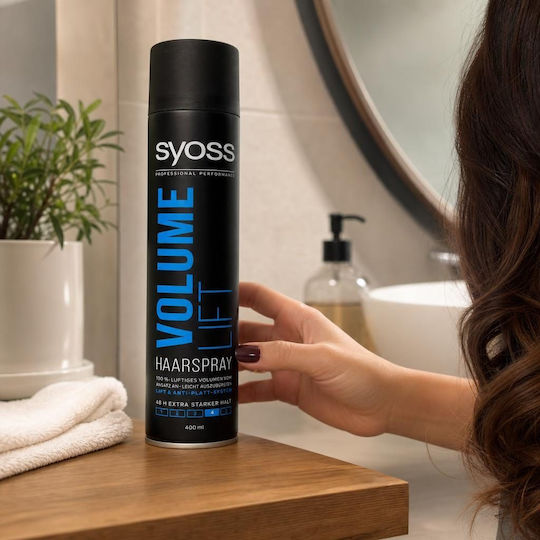 Syoss Spray de păr Volumizator pentru Fixare Foarte Puternică 400ml