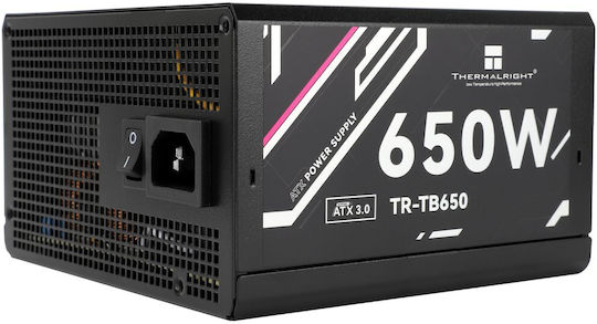 Thermalright TB650 rev. 3.0 650W Negru Sursă de Alimentare pentru Calculator Complet Modular 80 Plus Bronze