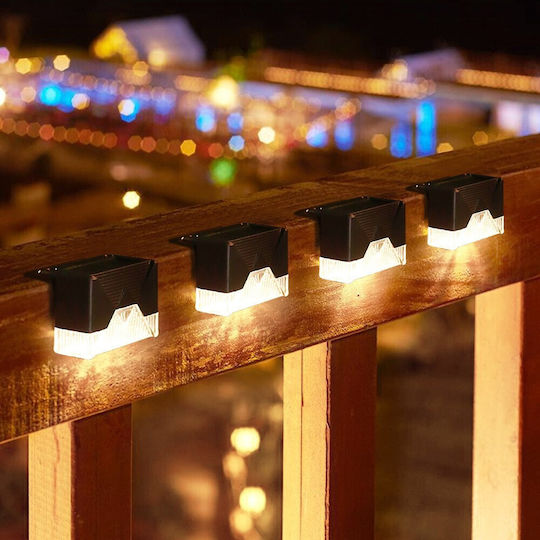 Proiector Lămpi Decorative Pentru Masă LED Alb Cald Apus De Soare 4 Buc 7.9x5 Cm