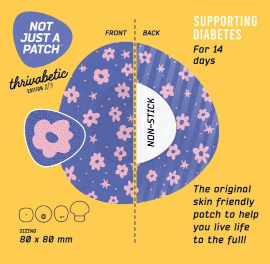 Not Just a Patch Αυτοκόλλητα Επίθεματα Αισθητήρα Γλυκόζης 10τμχ
