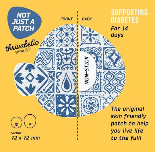 Not Just a Patch Plasturi pentru senzor de glucoză 10 bucăți