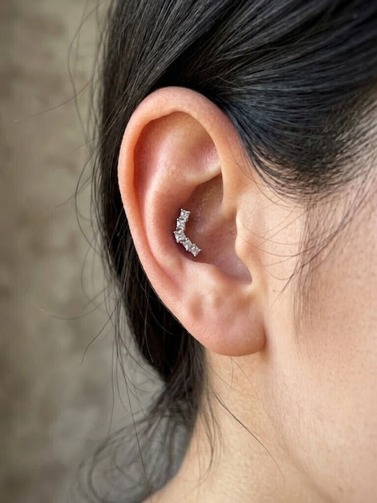 Mentzos Cercei Piercing din Argint