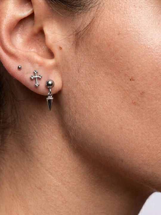 Mentzos Cercel Piercing din Argint
