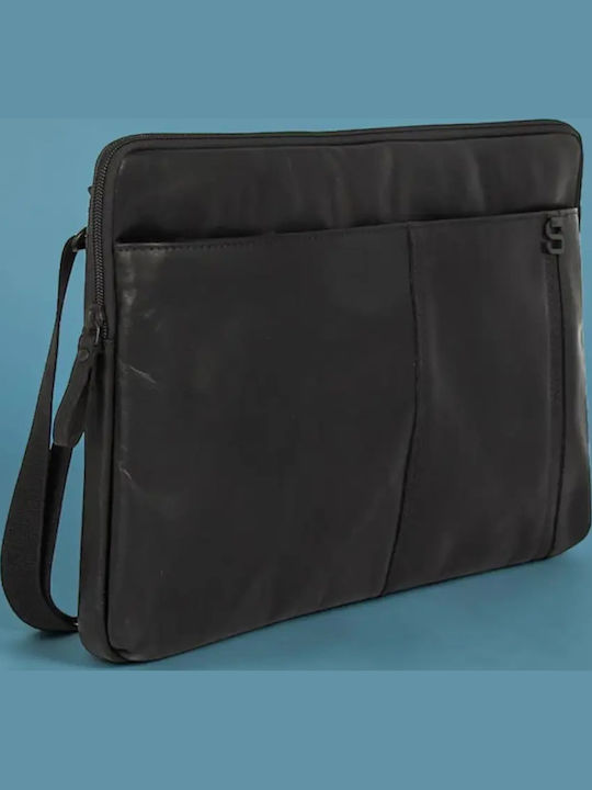 Lacoste Leder Herren Geldbörse Schwarz