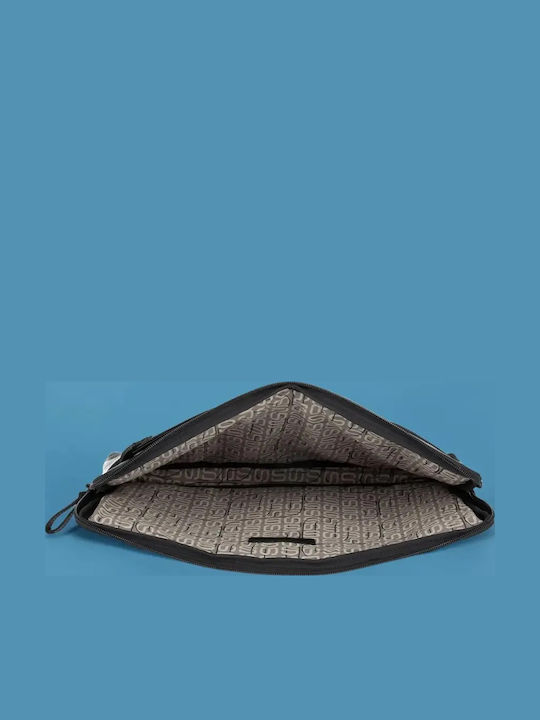 Lacoste Leder Herren Geldbörse Schwarz