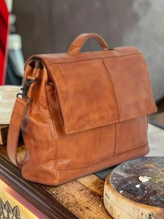 Leder Herren Geldbörse Tabac Braun