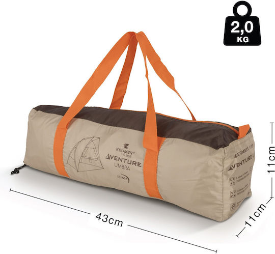 Keumer Schatten 3 Personen Beige