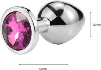 Steel Anal Plug Klein Rosa