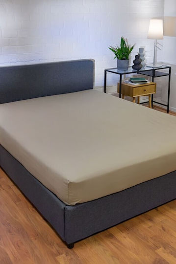 Viokarpet Hue Подредба Чаршафи За Спалня 240x260см Кобълстоун-Оук 4 Бройки