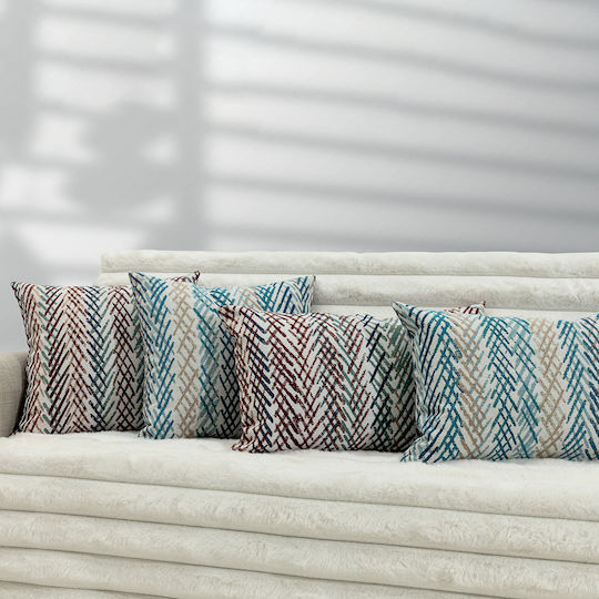 Lino Home Μαξιλαροθήκη Porto Μπλε 40x60εκ. Lino Home Μαξιλαροθήκη Porto Μπλε 40x60εκ.