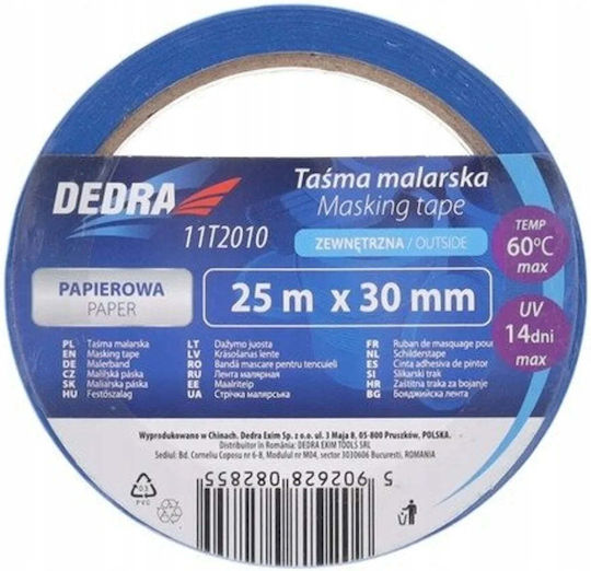 Dedra Външна Лента За Опаковане Капачка 30 Mm X 25 M