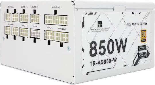 Thermalright 850W Albă Sursă de alimentare pentru calculator Complet modular 80 Plus Gold (TR-AG850-W)