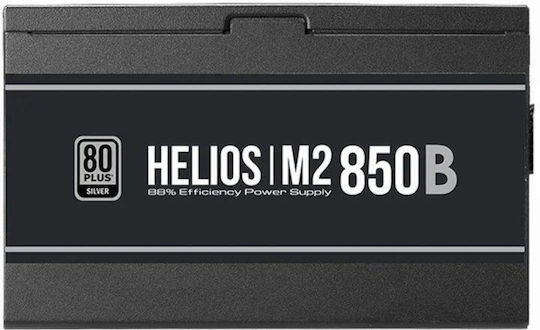 Gamdias Helios M2-850B 850W Schwarz Netzteile Voll verkabelt 80 Plus Silber