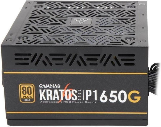 Kratos P1 650W Μαύρο Τροφοδοτικό Υπολογιστή Full Wired 80 Plus Bronze